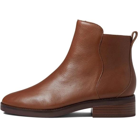 NWT! Cole Haan W26414 Sz 9 Womens River Chelsea Boot Waterproof Sequoia Leather - Picture 2 of 13